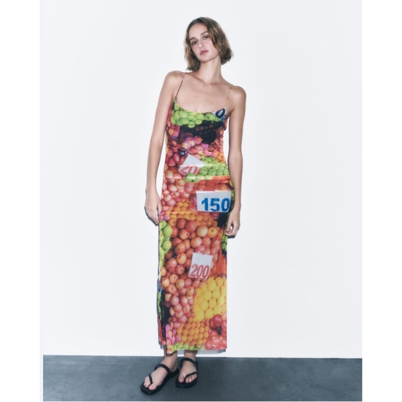 Zara fruit stand dress - Picture 3 of 15